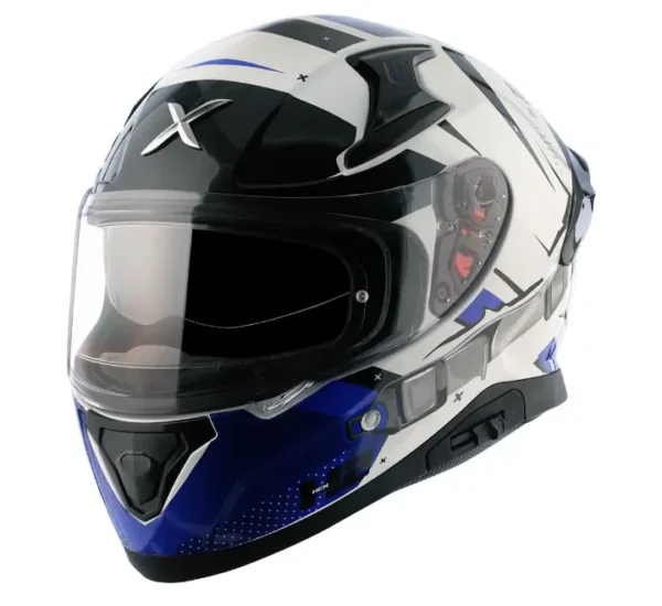 Axor Apex Hex 2 White/ M.Blue Helmet