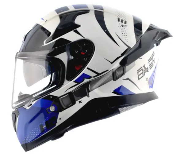 Axor Apex Hex 2 White/ M.Blue Helmet - Image 7