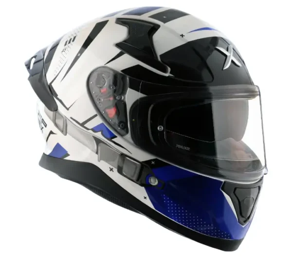 Axor Apex Hex 2 White/ M.Blue Helmet - Image 6