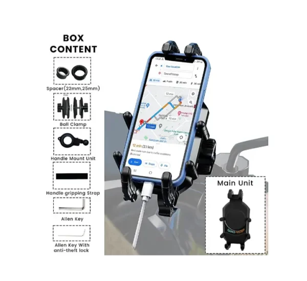 Gps 4side holder vib 10 | The rider hub