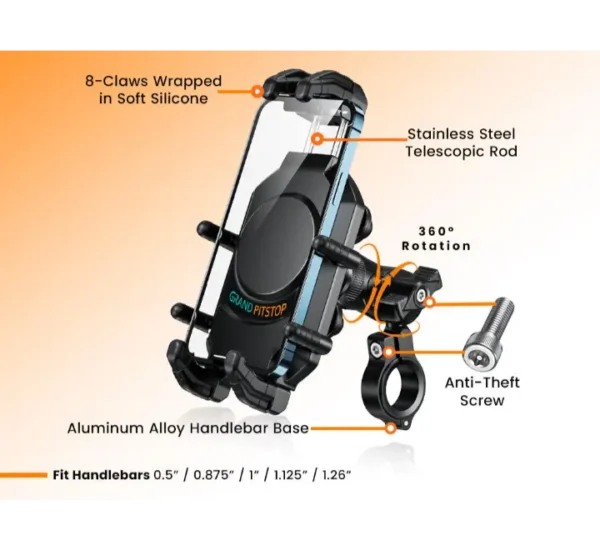 Gps 4side holder vib 7 | The rider hub