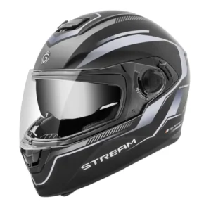 Gliders Stream- D1 Dual Visor Matt Black / White