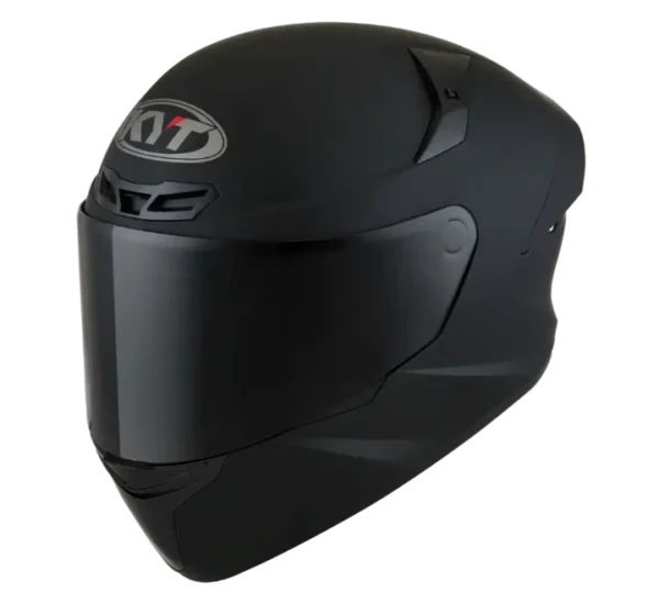 KYT TT-Course Matt Black Helmet