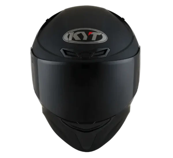 KYT TT-Course Matt Black Helmet - Image 2