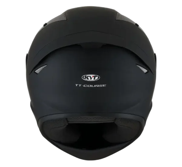 KYT TT-Course Matt Black Helmet - Image 4