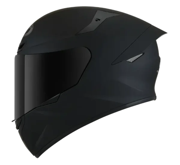 KYT TT-Course Matt Black Helmet - Image 5