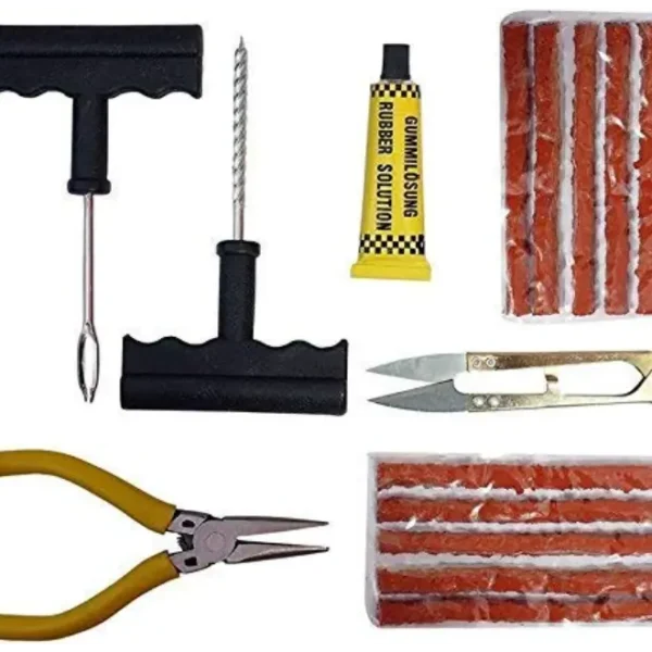 Puncture Repair kit for Tubeless Tyre With Cutter