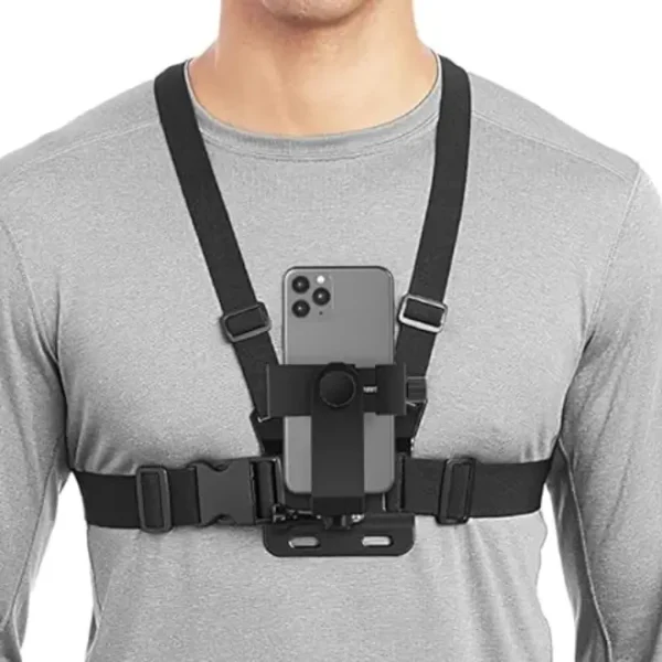 Action Pro Adjustable Chest Harness Strap Mount Phlock Head Adapter Lonone Holder J Hook Quick Conversion