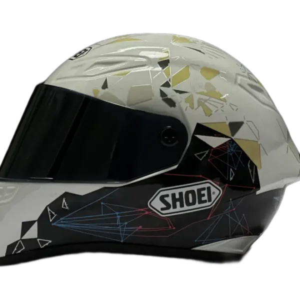Miniature Helmet Style SHOEI White