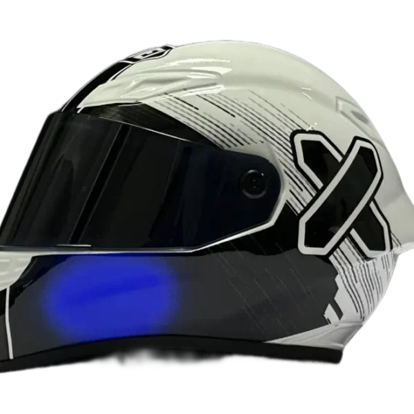 Miniature Helmet Style SHOEI Spider White
