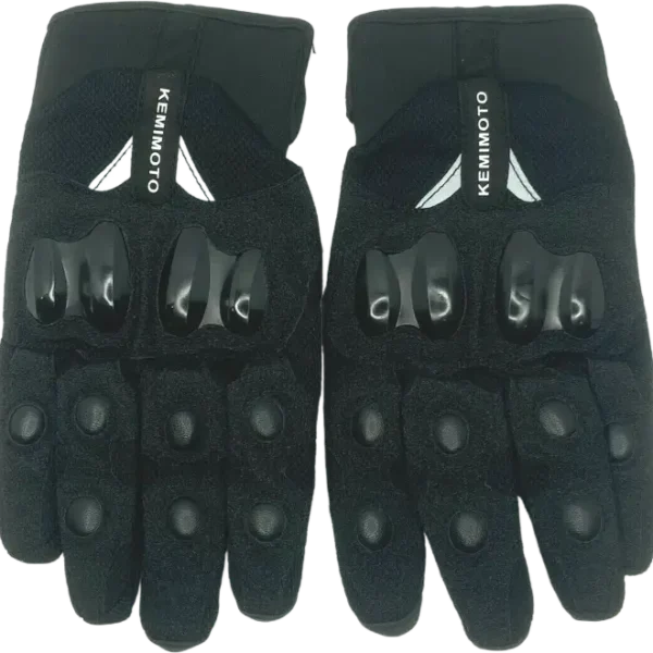 Kemimoto 030 Full Gloves Black