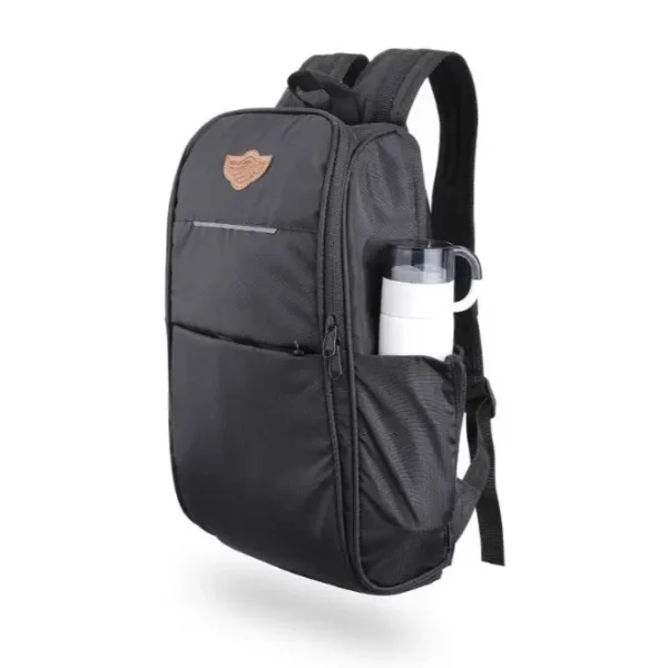 Guardian Gears Robin 30L Laptop Backpack (Charcoal Black) with Waterproof Rain Cover