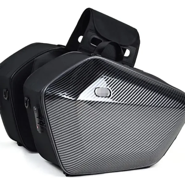 Carbon Finish Saddle Bag (Set of 2)