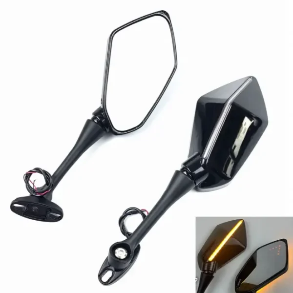 Line Light Visor Mirror