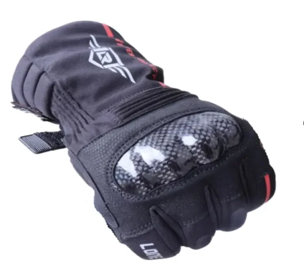 LONE RANGER DRYD V2 WATERPROOF RIDING GLOVES-BLACK - Image 2