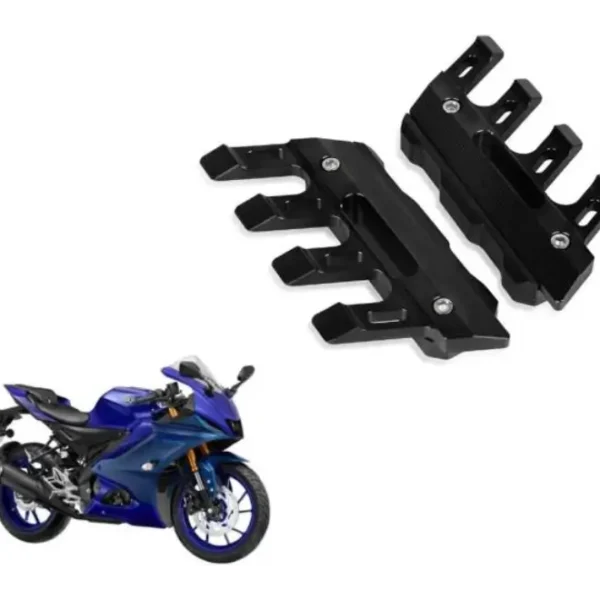 MOTO GENIUS CNC SHOCKER PROTECTOR BLACK SET OF 2