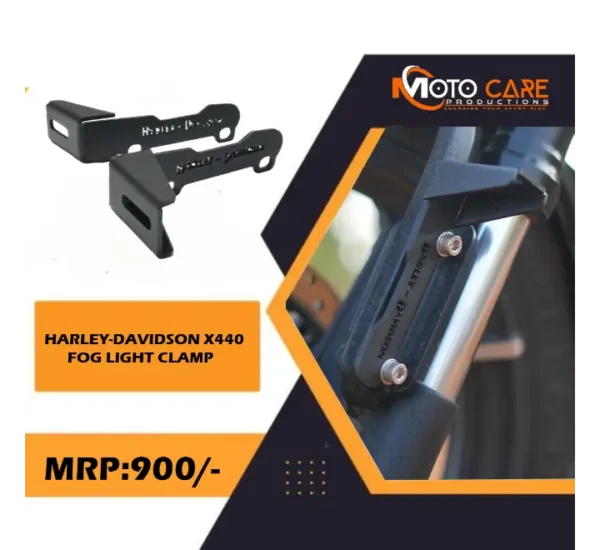 MOTO CARE FOG LIGHT CLAMP FOR HARLEY