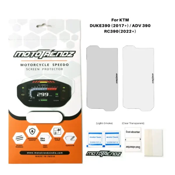 Moto Trendz Speedo Screen Protector Film – KTM Duke390 / Adventure390
