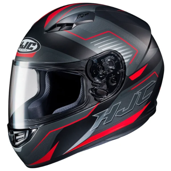 HJC CS-15 R3 Trion Motorcycle Helmet (Black/Red)