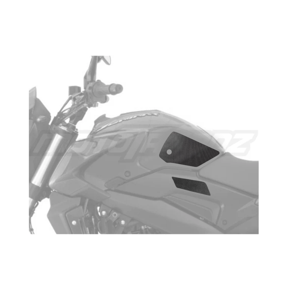 Moto Trendz Traction Pads – BAJAJ DOMINAR 250 / 400 (Top+Sides) - Image 2