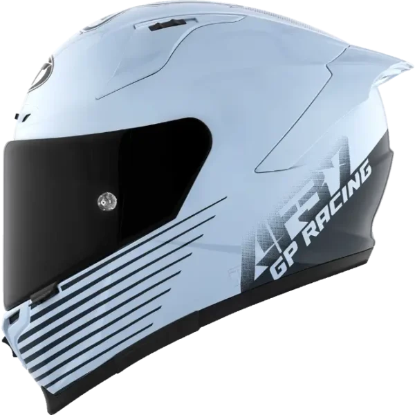 KYT Striker 2V AF37 Rep Livery Sea Blue Helmet