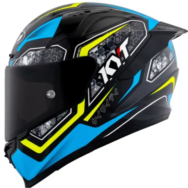 KYT Striker 2V #01 Black/Blue Helmet