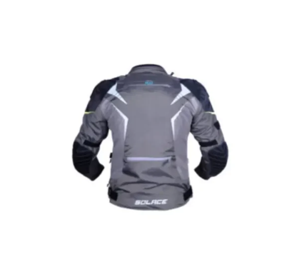 solace sabre mesh jacket v4 grey 2 | The rider hub