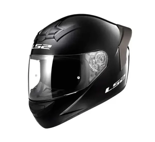 LS2 FF352 Solid Black Gloss Helmet