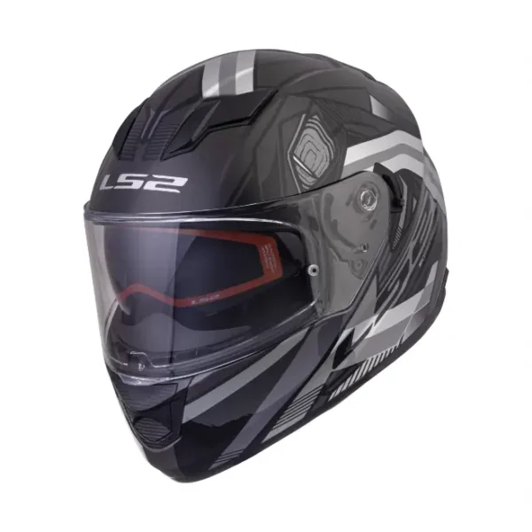LS2 FF320 STREAM EVO REFLEX BLACK SILVER