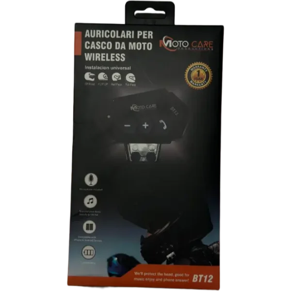 MotoCare Bluetooth Intercom