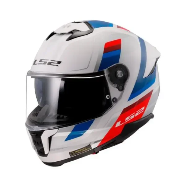 LS2 FF320 Stream II Vintage White Blue Red