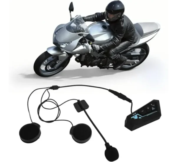 BT22 Motorcycle Helmet Headset for Riding - Image 4