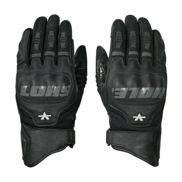 VIATERRA HOLESHOT PRO – SEMI GAUNTLET HYBRID MOTORCYCLE RIDING GLOVES