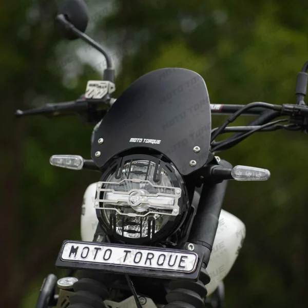 Moto Torque Windshield/Visor for Royal Enfield Guerrilla 450 - Image 2