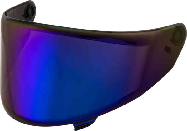 KYT TT- Course Iridium Blue Visor