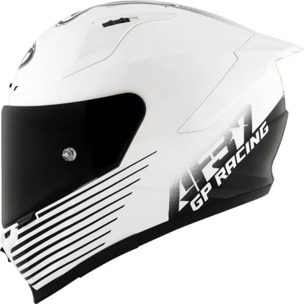 KYT Striker 2v AF37 Rep Livery White Black Helmet
