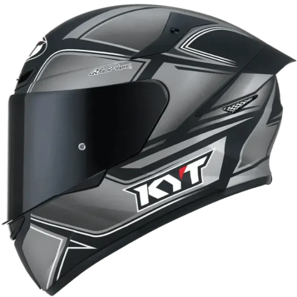 KYT TT Revo Tourist Cool Grey Matt Helmet