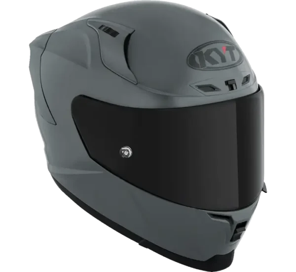 Kyt Striker Plain Matt Grl Grey - Image 5