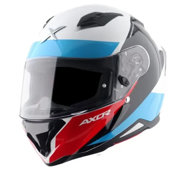 Axor Hunter Turbo Helmet – White Red