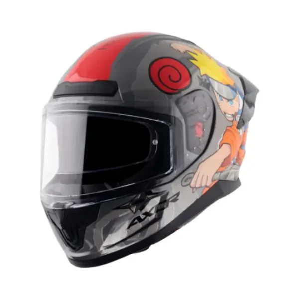 Axor Saber Naruto Helmet - Gloss Black Orange