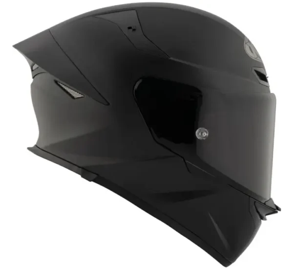 KYT TT-REVO Plain Matt Black Helmet - Image 5