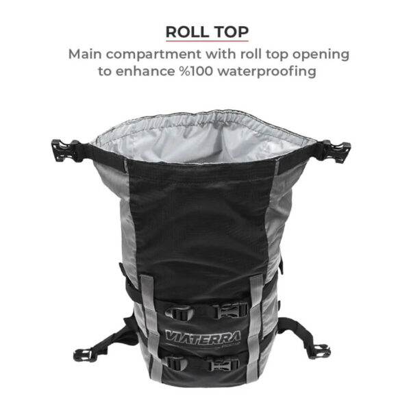 VIATERRA POD - 100% WATERPROOF MOTORCYCLE TAIL BAG - Image 5