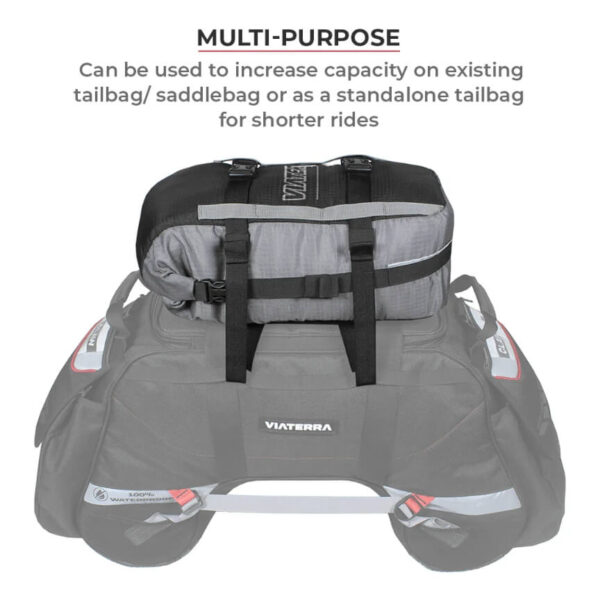 VIATERRA POD - 100% WATERPROOF MOTORCYCLE TAIL BAG - Image 9