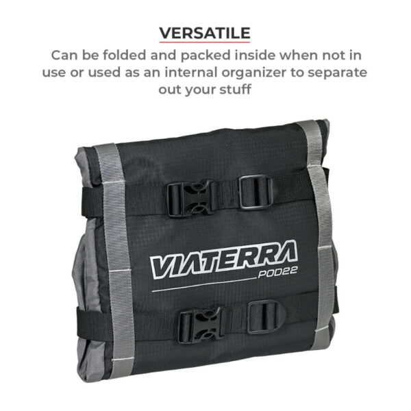 VIATERRA POD - 100% WATERPROOF MOTORCYCLE TAIL BAG - Image 12