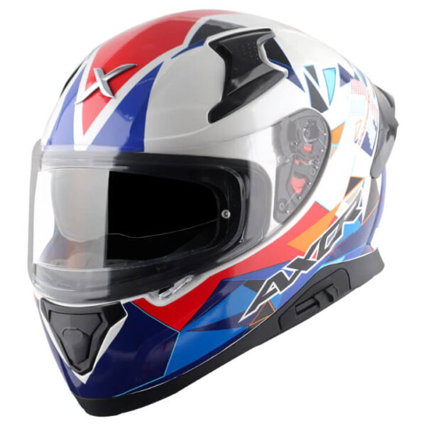 Axor Apex Prism White Blue Helmet