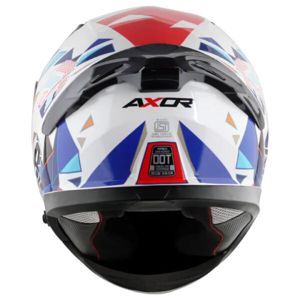 Axor Apex Prism White Blue Helmet - Image 7