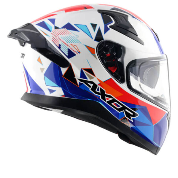 Axor Apex Prism White Blue Helmet - Image 5