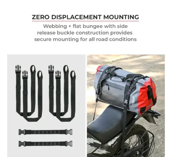 ViaTerra drybag 40L - 100% waterproof motorcycle tailbag (universal) - Image 15