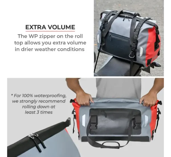 ViaTerra drybag 40L - 100% waterproof motorcycle tailbag (universal) - Image 12