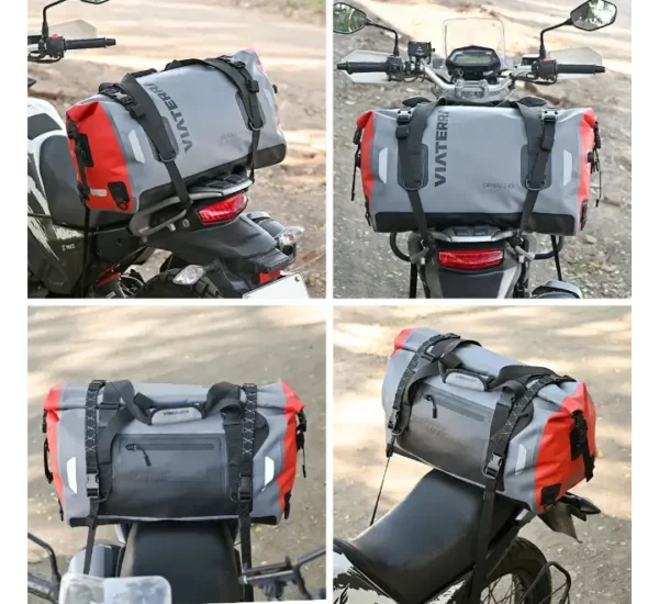 ViaTerra drybag 40L - 100% waterproof motorcycle tailbag (universal) - Image 9